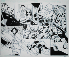 AMAZING SPIDER-MAN #699 PAGES 7-8 - INTERIOR SPREAD